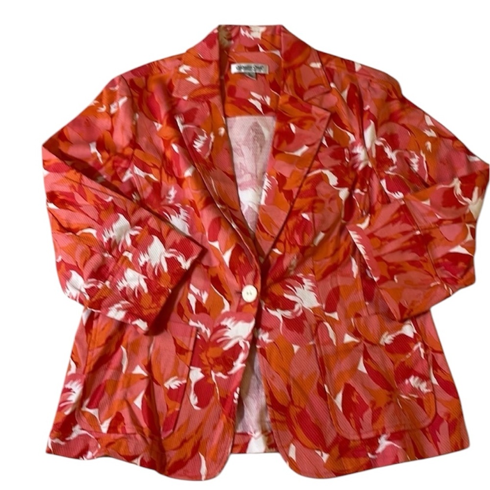 Coldwater‎ Creek Patterned Blazer
